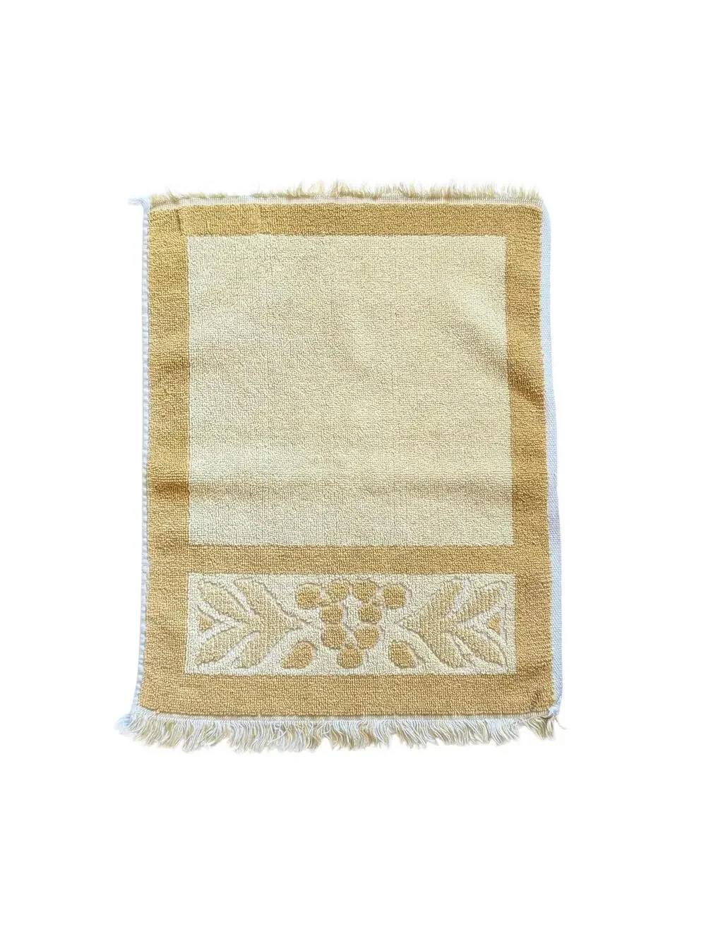 1970s Vintage Stevens Utica Fingertip Towel
